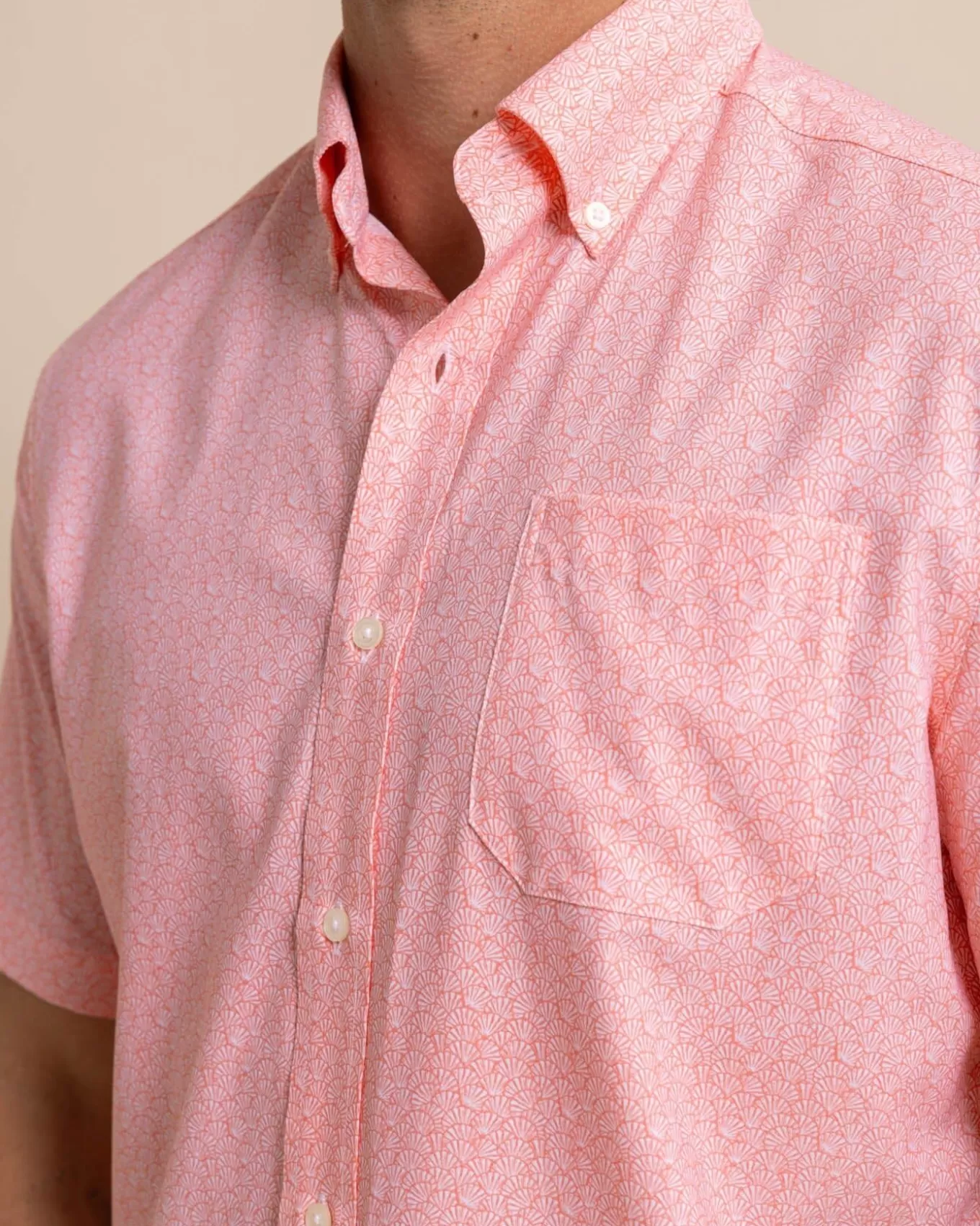 Southern Tide Brrr° Intercoastal What The Shell Short Sleeve Sport Shirt< Sport Shirts & Button Downs
