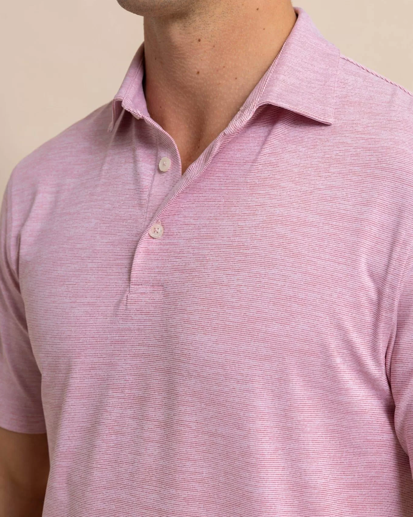 Southern Tide Team Colors Driver Spacedye Polo Shirt< Polo Shirts