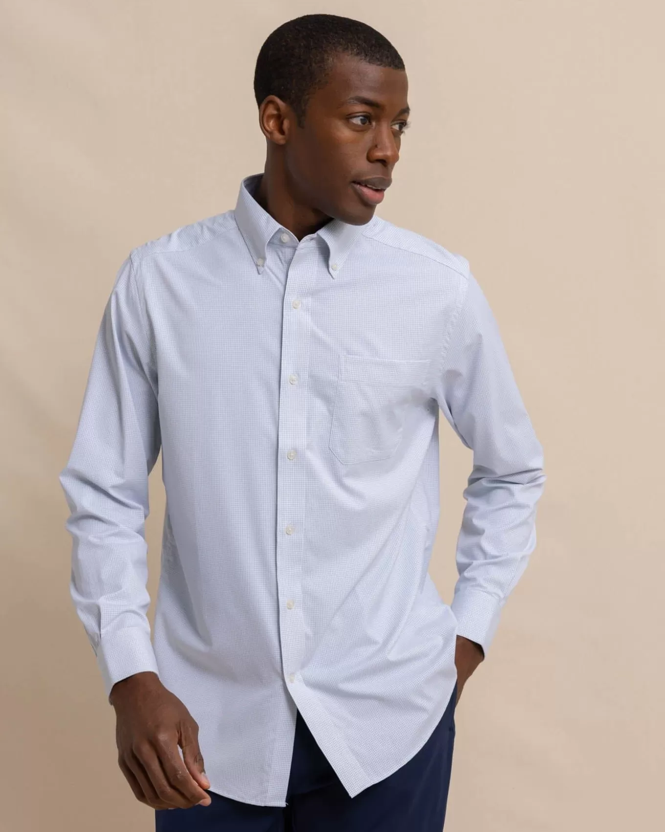 Southern Tide Team Colors Gingham Intercoastal Sport Shirt< Sport Shirts & Button Downs