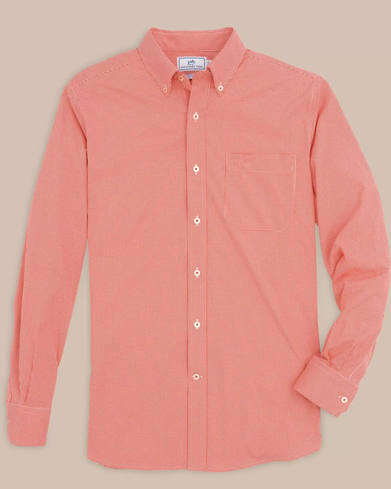Southern Tide Team Colors Gingham Intercoastal Sport Shirt< Sport Shirts & Button Downs