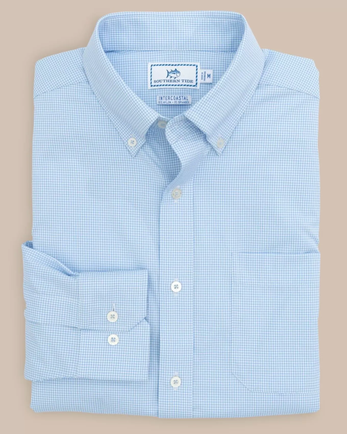 Southern Tide Team Colors Gingham Intercoastal Sport Shirt< Sport Shirts & Button Downs