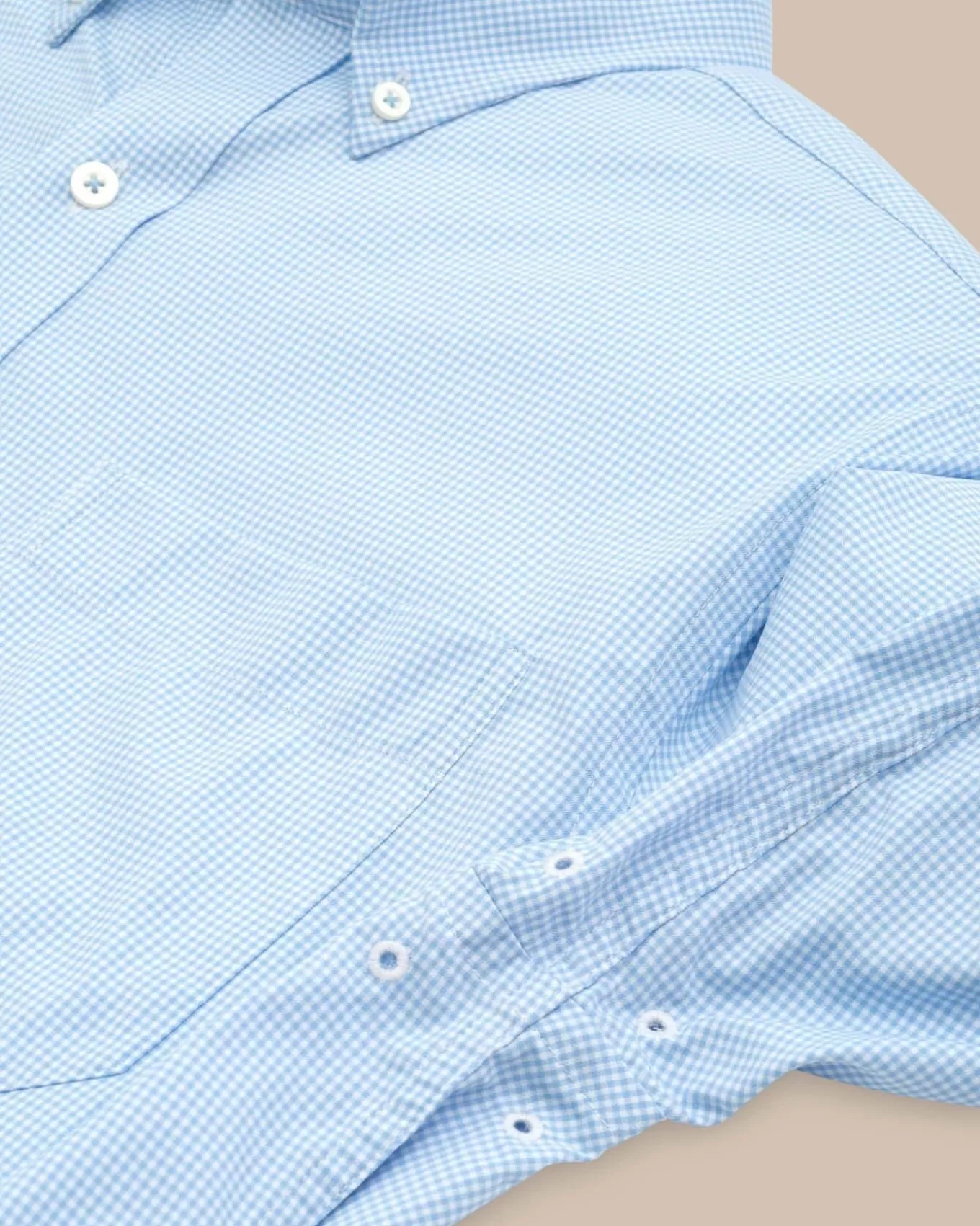 Southern Tide Team Colors Gingham Intercoastal Sport Shirt< Sport Shirts & Button Downs