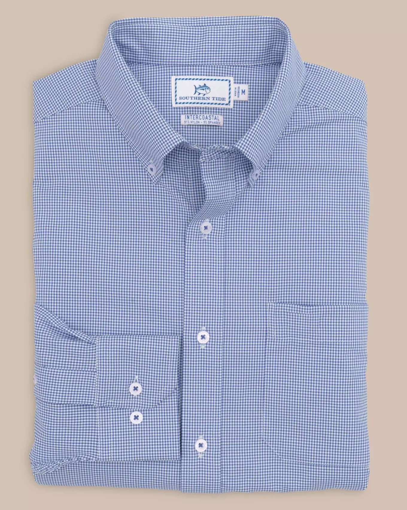 Southern Tide Team Colors Gingham Intercoastal Sport Shirt< Sport Shirts & Button Downs