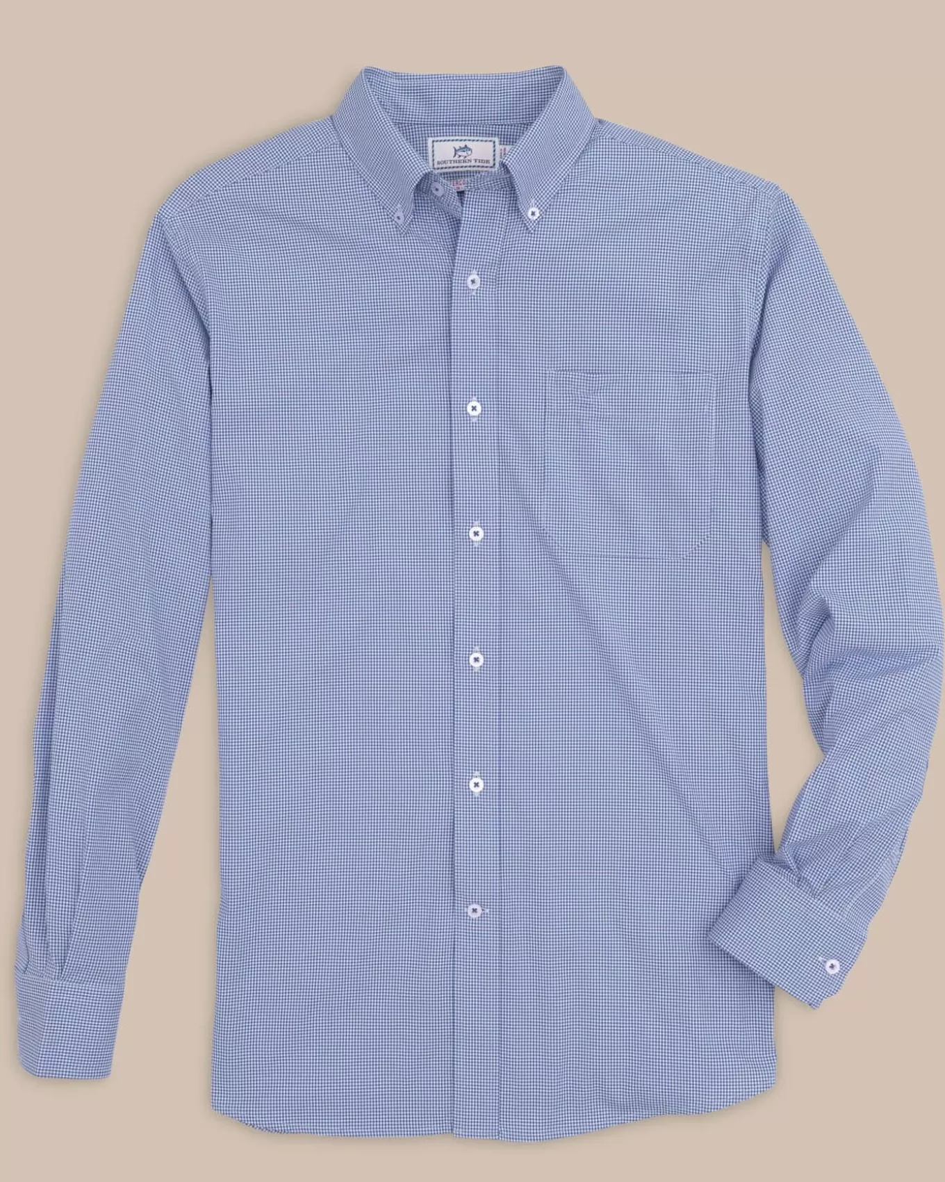 Southern Tide Team Colors Gingham Intercoastal Sport Shirt< Sport Shirts & Button Downs