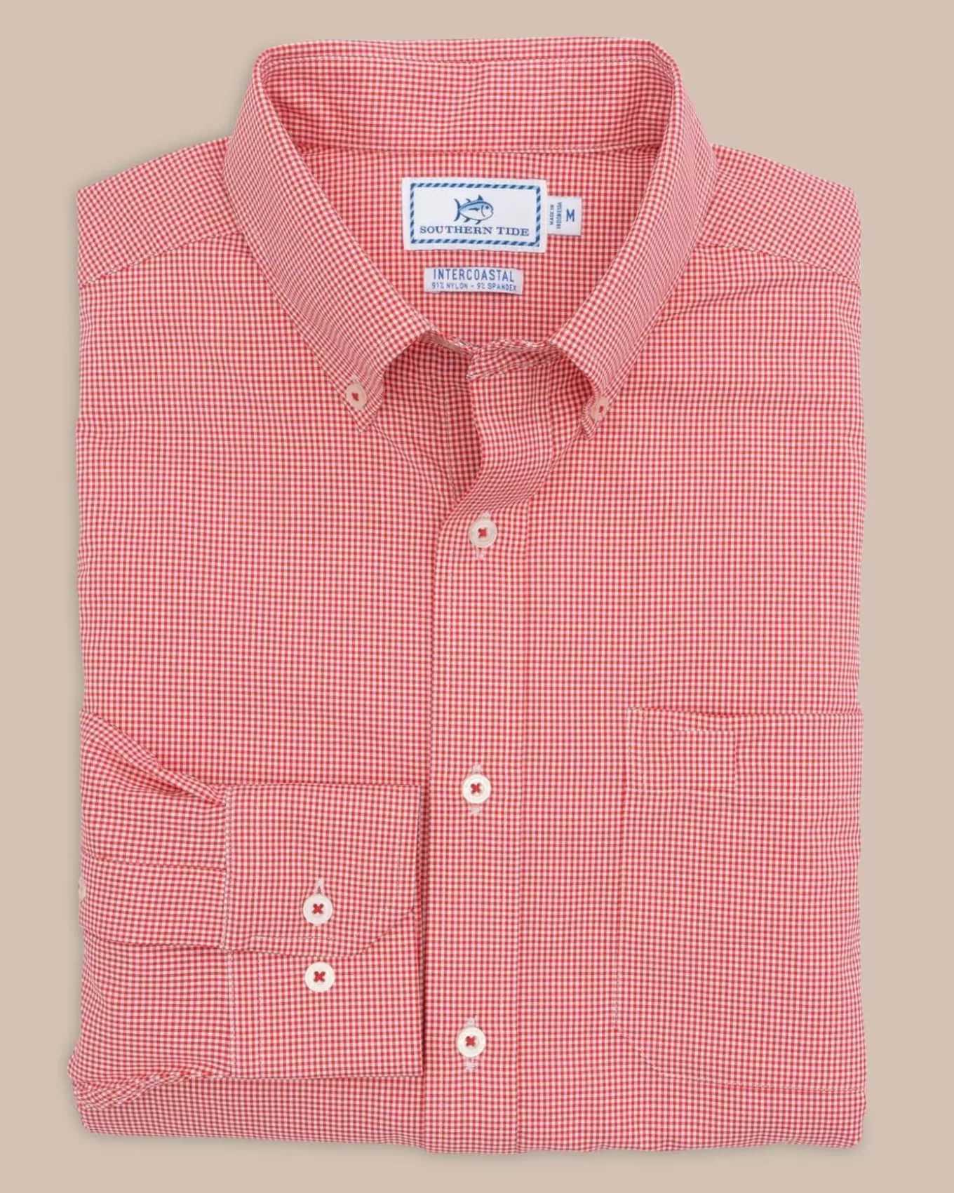 Southern Tide Team Colors Gingham Intercoastal Sport Shirt< Sport Shirts & Button Downs