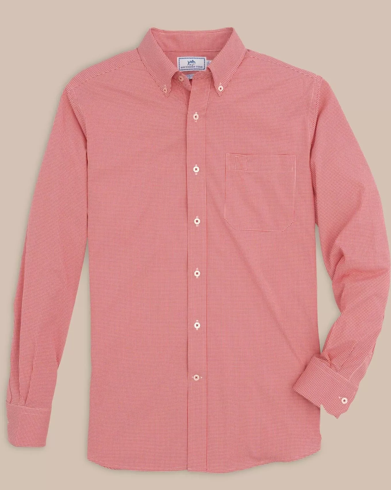 Southern Tide Team Colors Gingham Intercoastal Sport Shirt< Sport Shirts & Button Downs