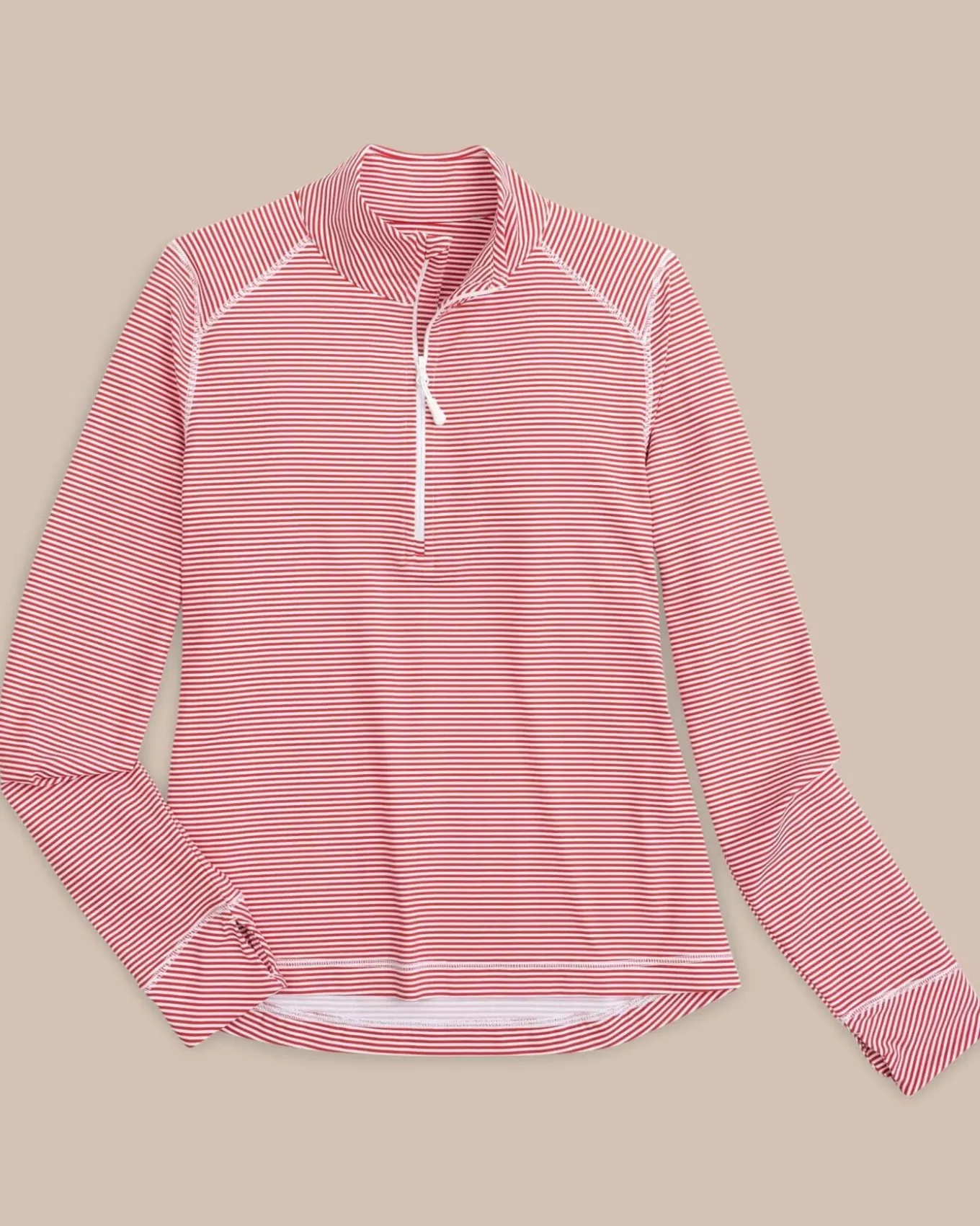 Southern Tide Team Colors Runaround Quarter Zip Pull Over< Pullovers & Jackets